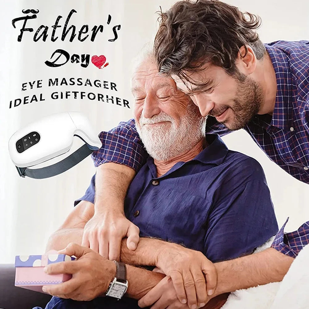 Calmware™ Smart Eye Massager – Heat & Vibration for Eye Fatigue Relief